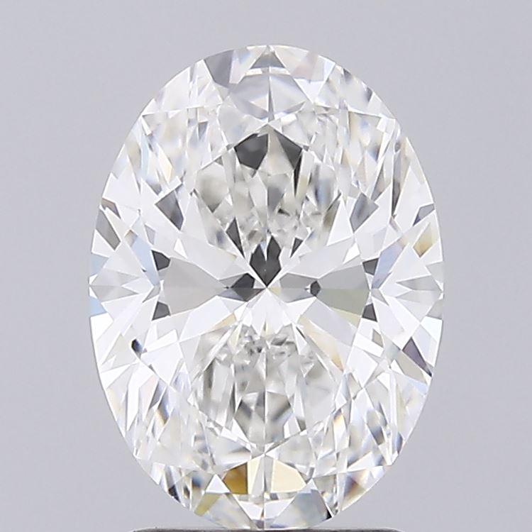2.07 Carat Oval lab diamond dubai
