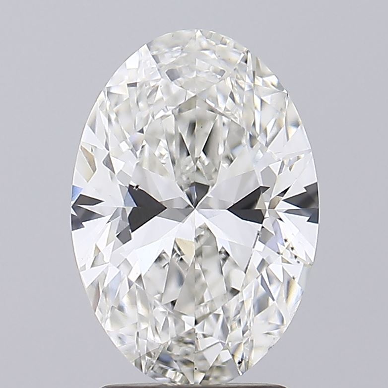 2.5 Carat Oval lab diamond IGI
